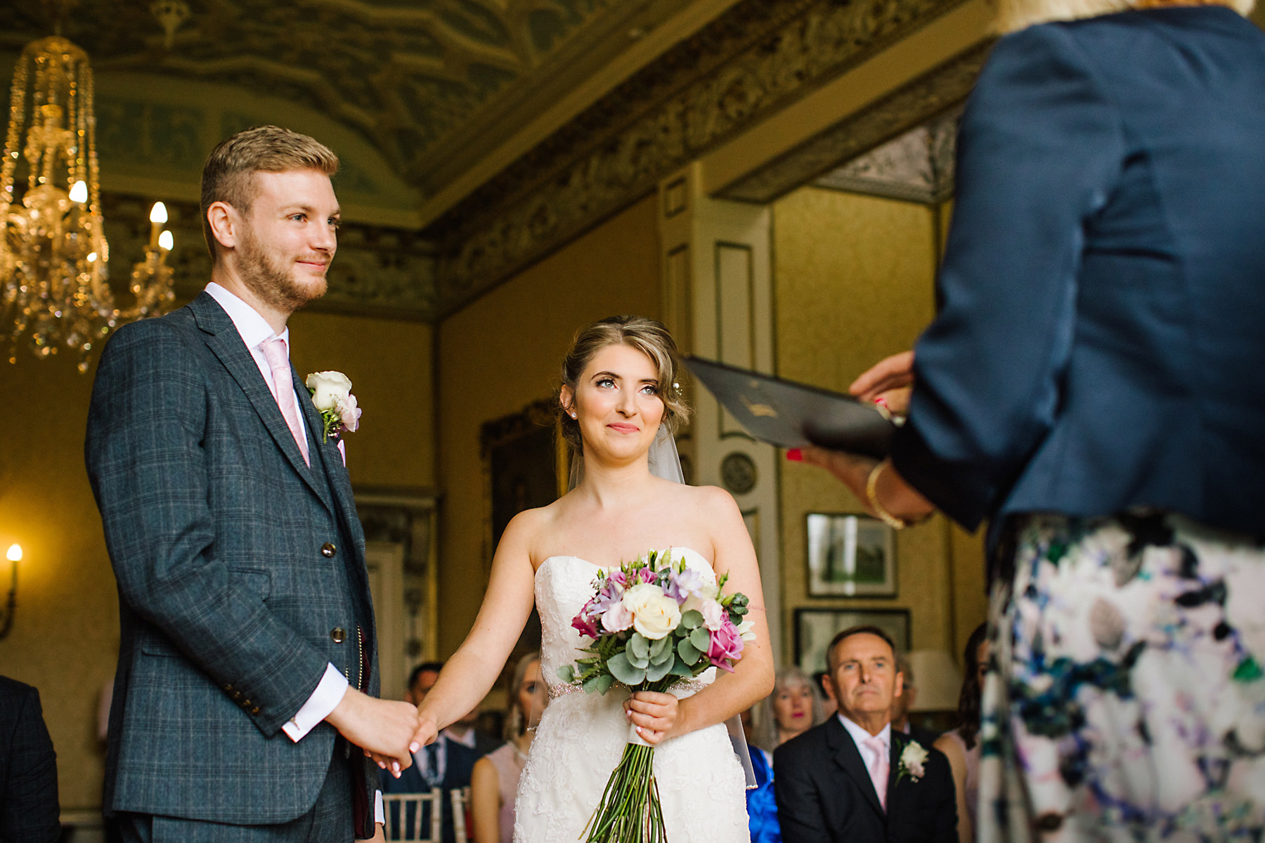 arley hall wedding ceremony 