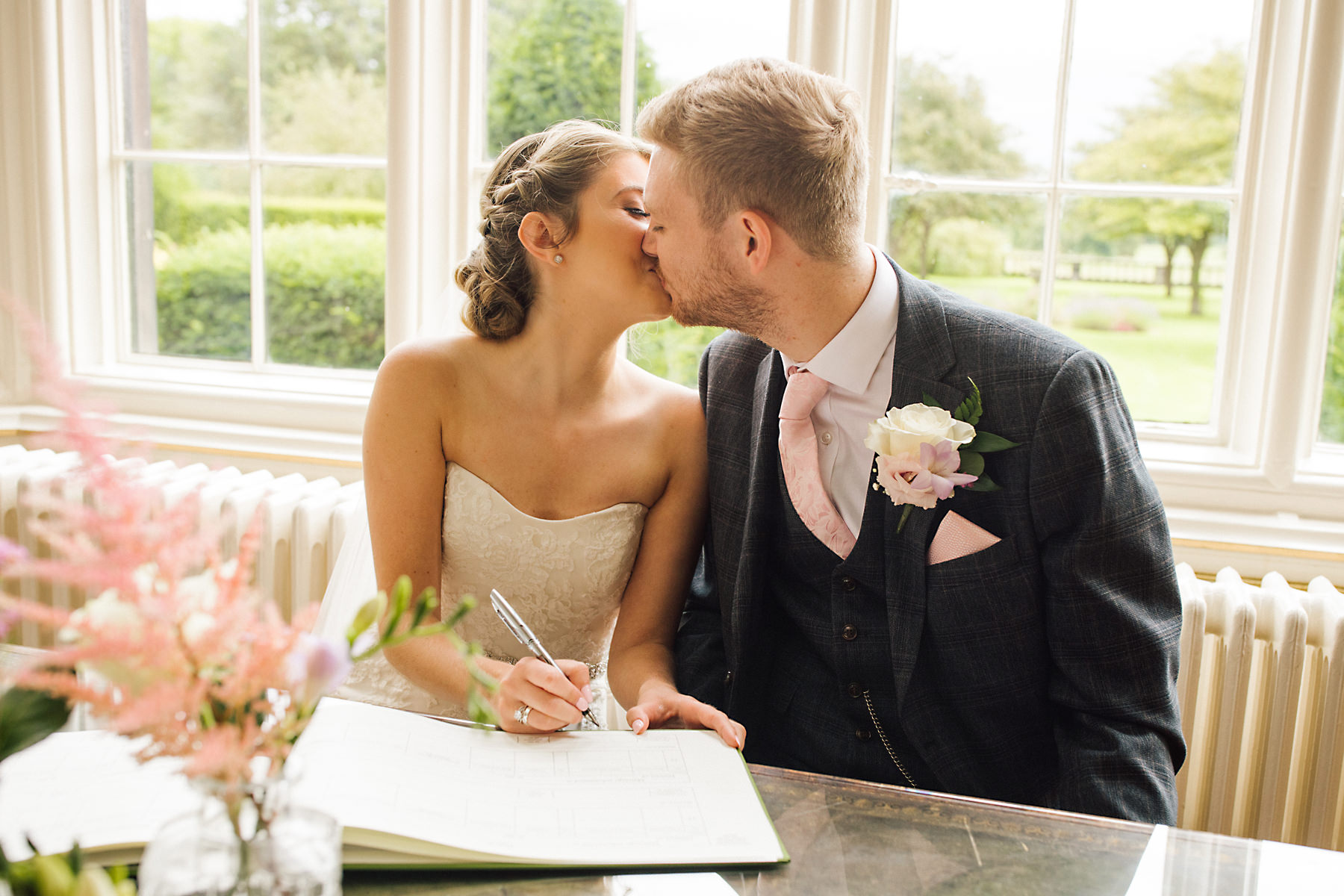 arley hall wedding ceremony room