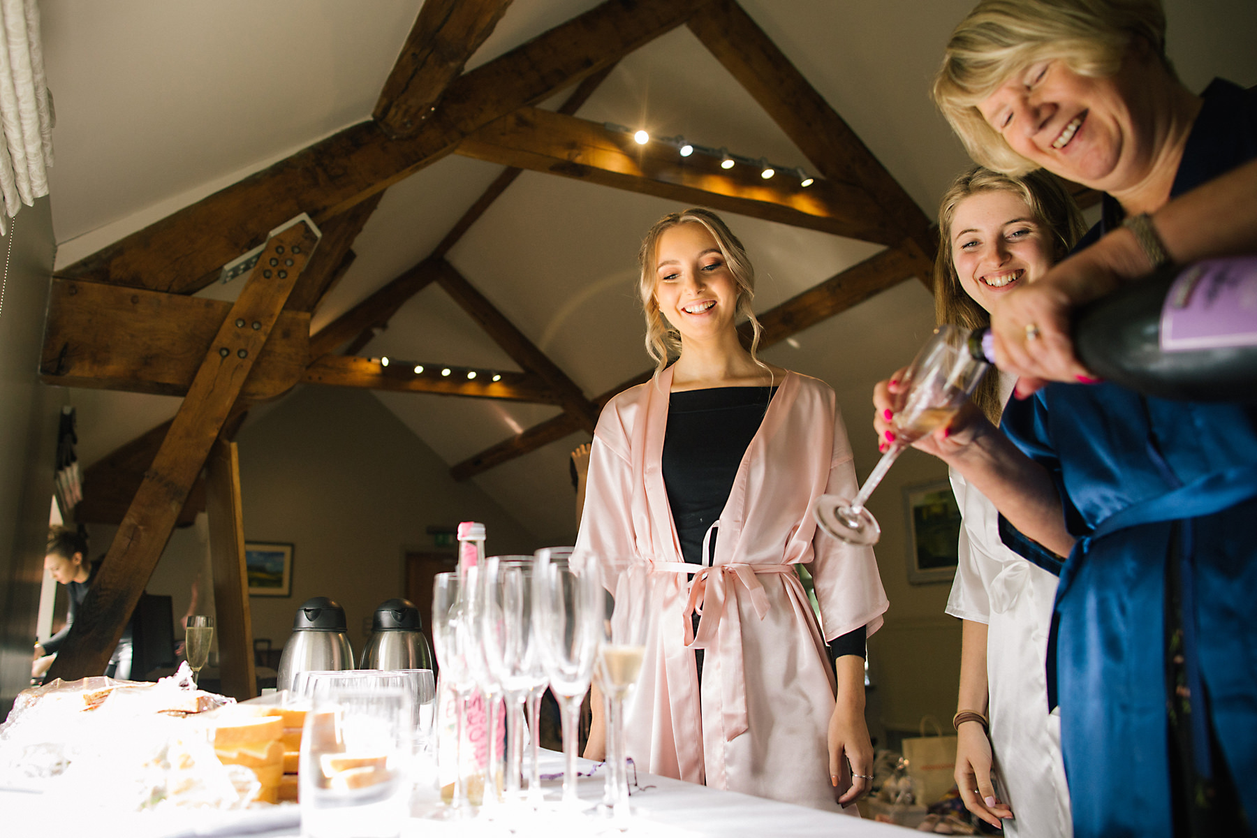 bridesmaids wedding robes