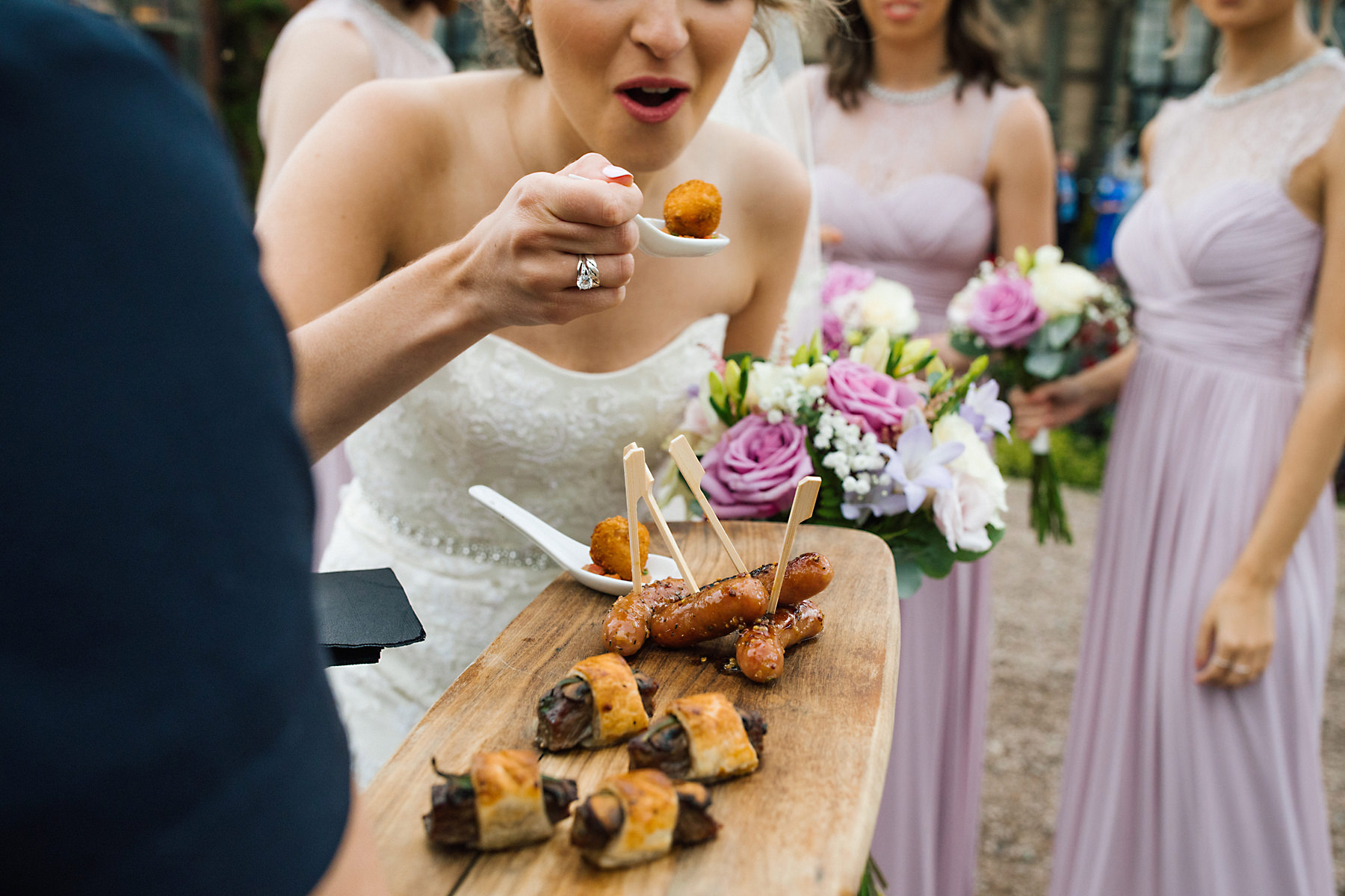 arley hall outdoor wedding