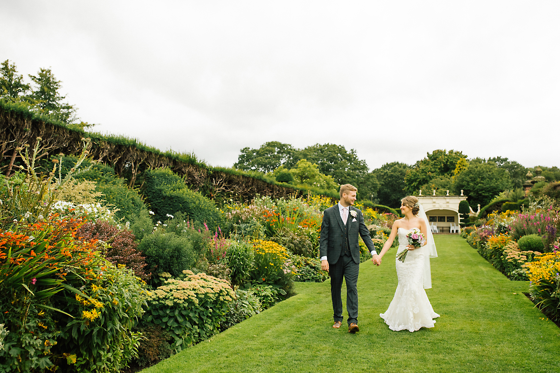 arley hall gardens wedding