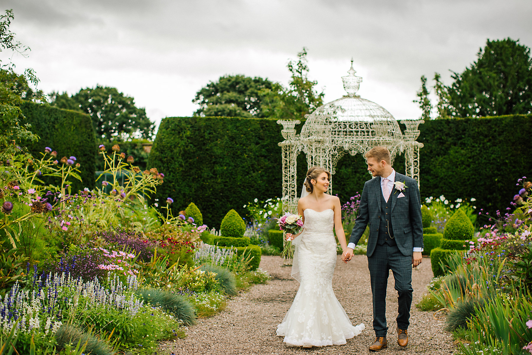arley hall gardens wedding
