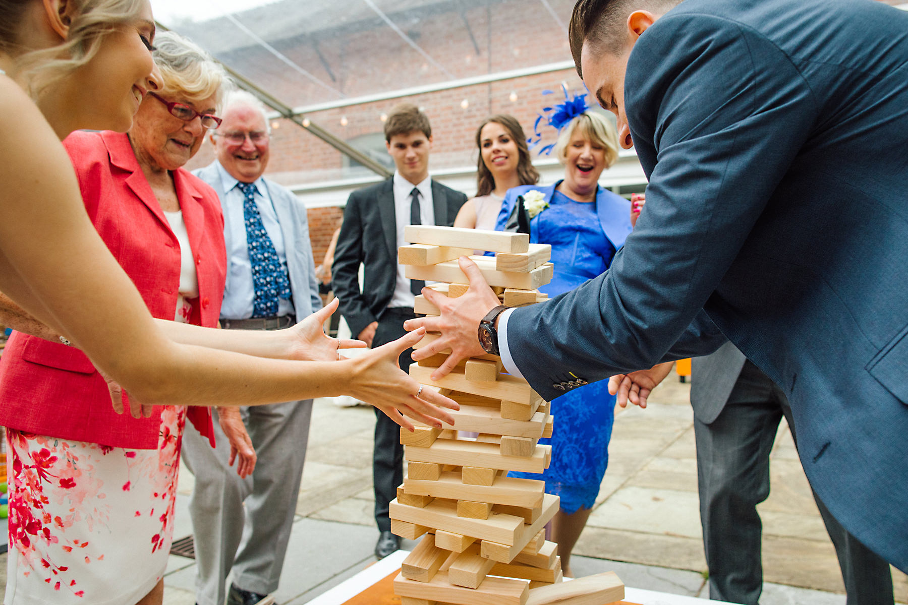 giant jenga wedding hire