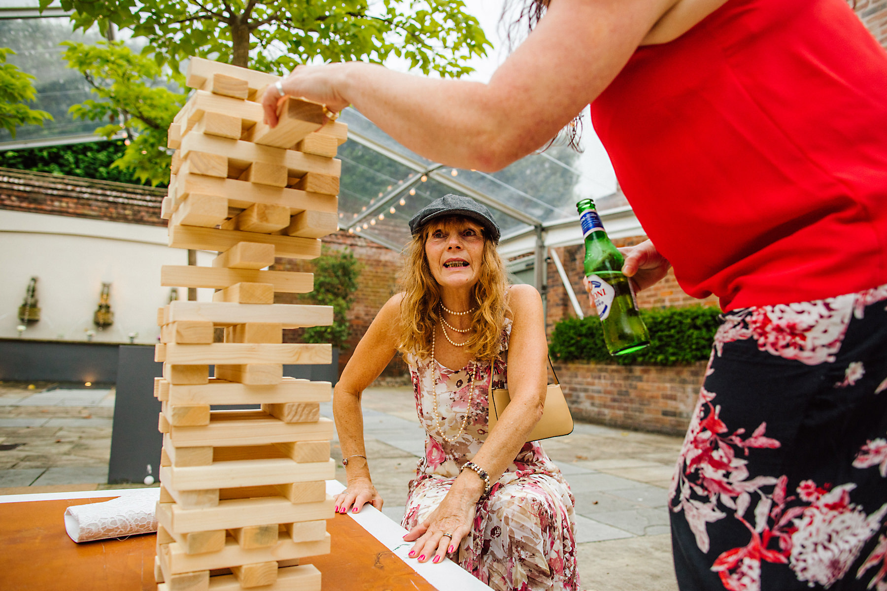 giant jenga wedding game