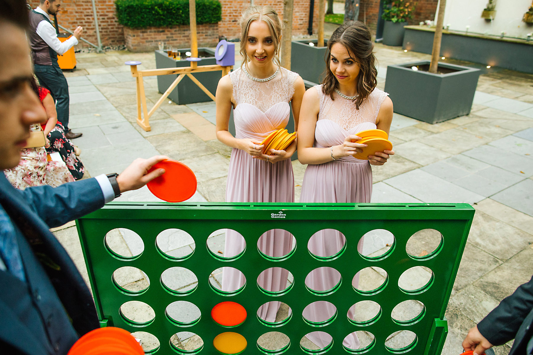 giant connect 4 wedding game 