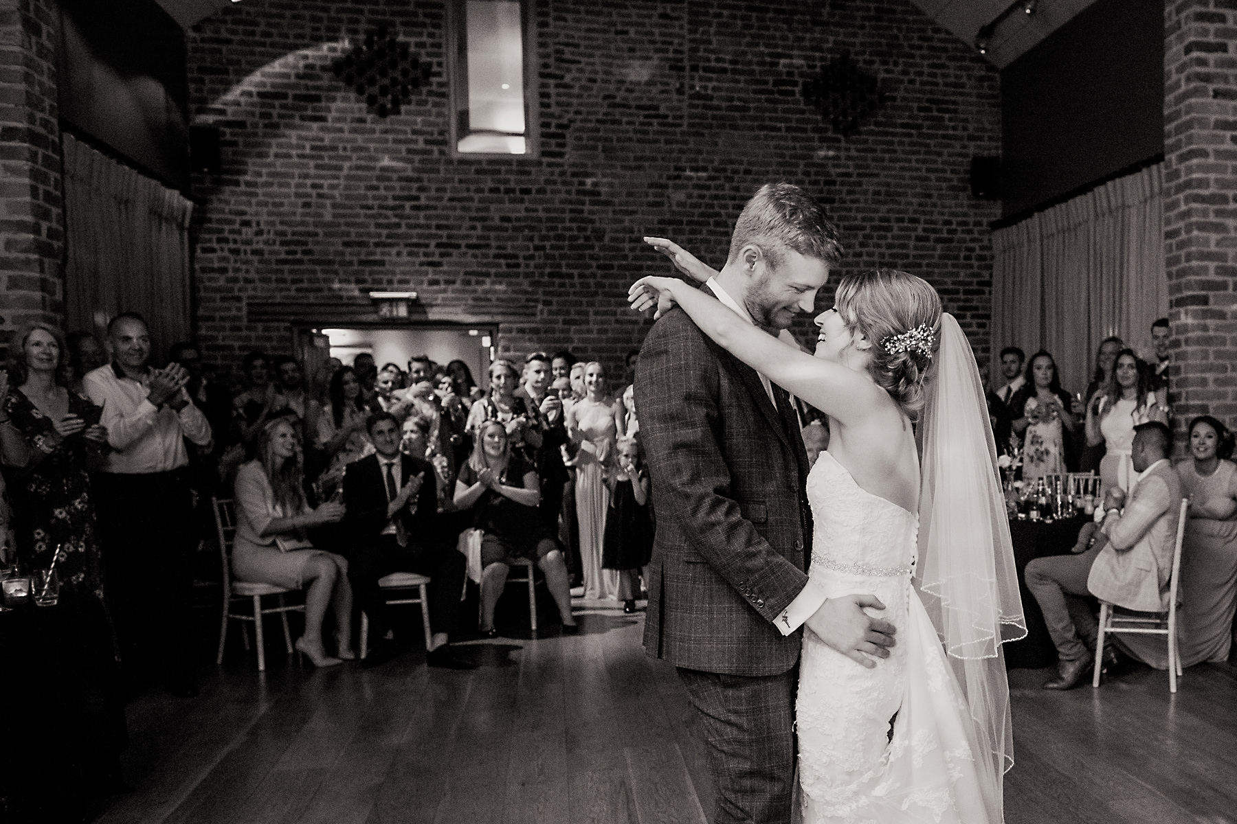 arley hall first dance photo