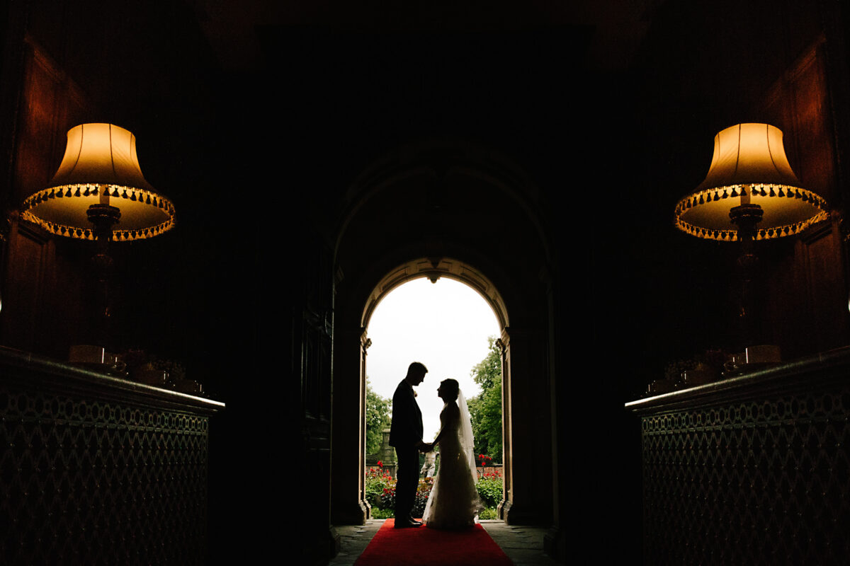 arley hall silhouette photo