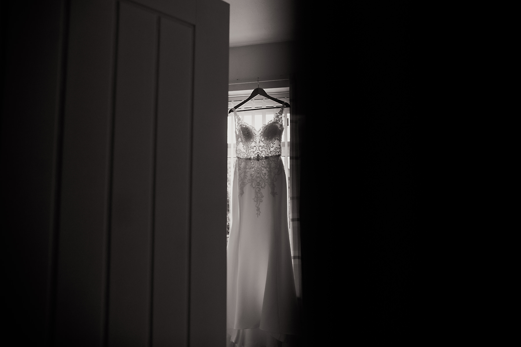 wedding dress window photo