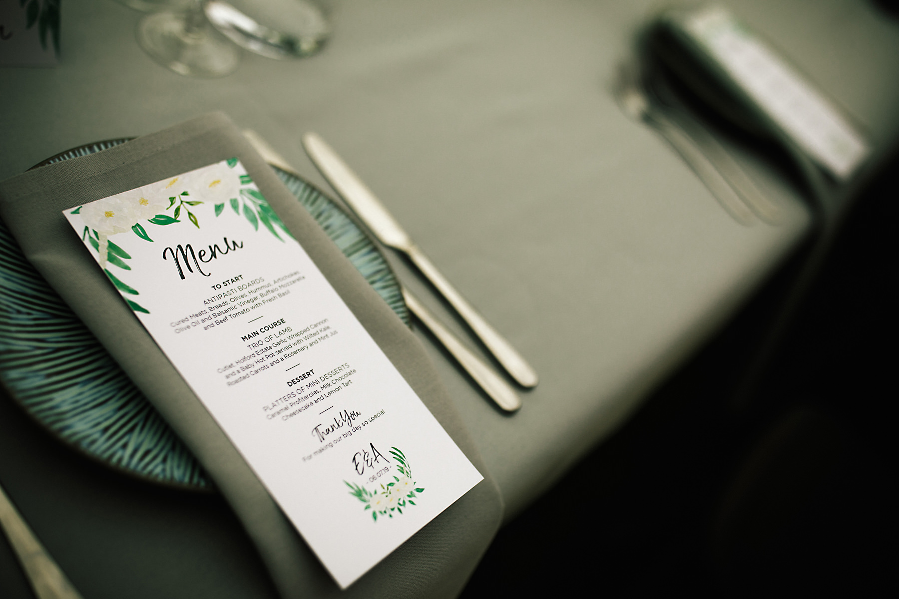 wedding stationary holford estate