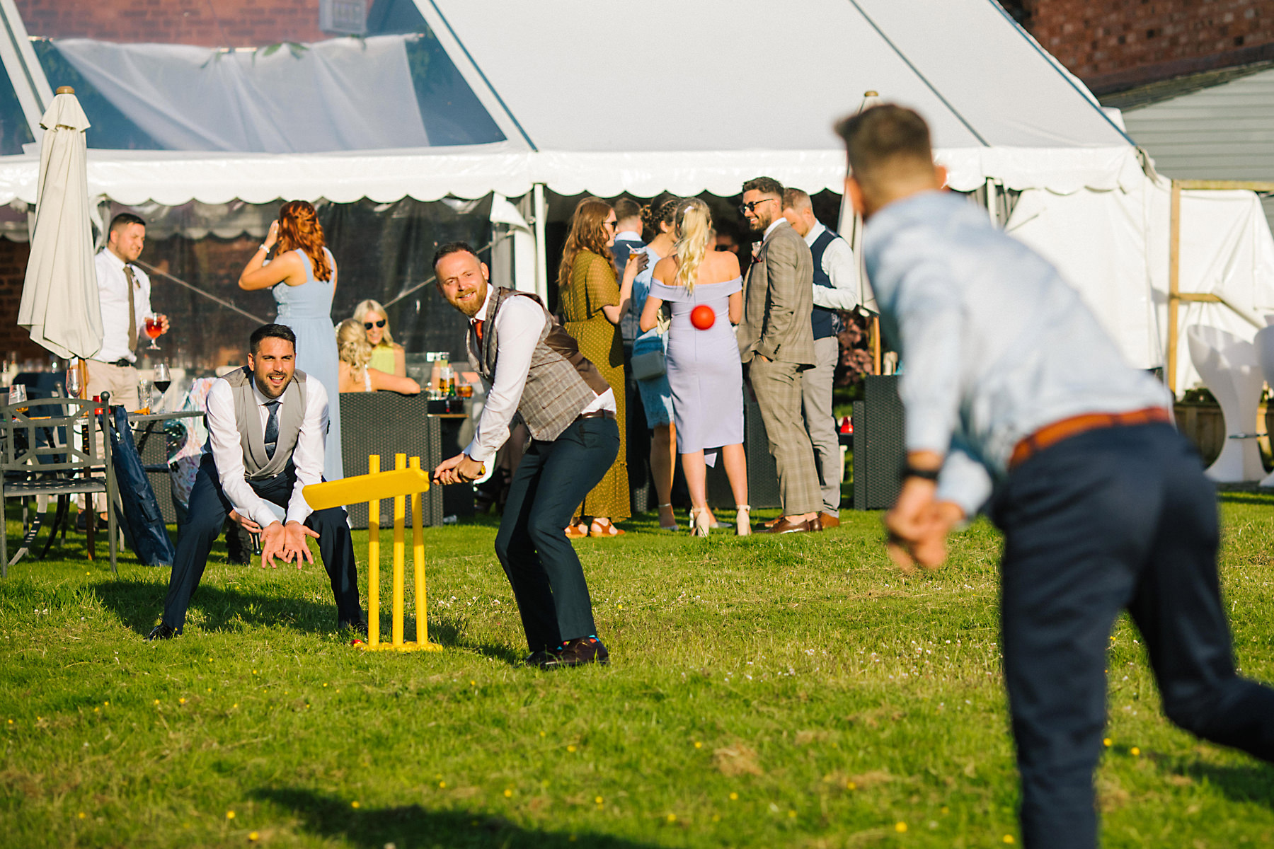 wedding day garden games