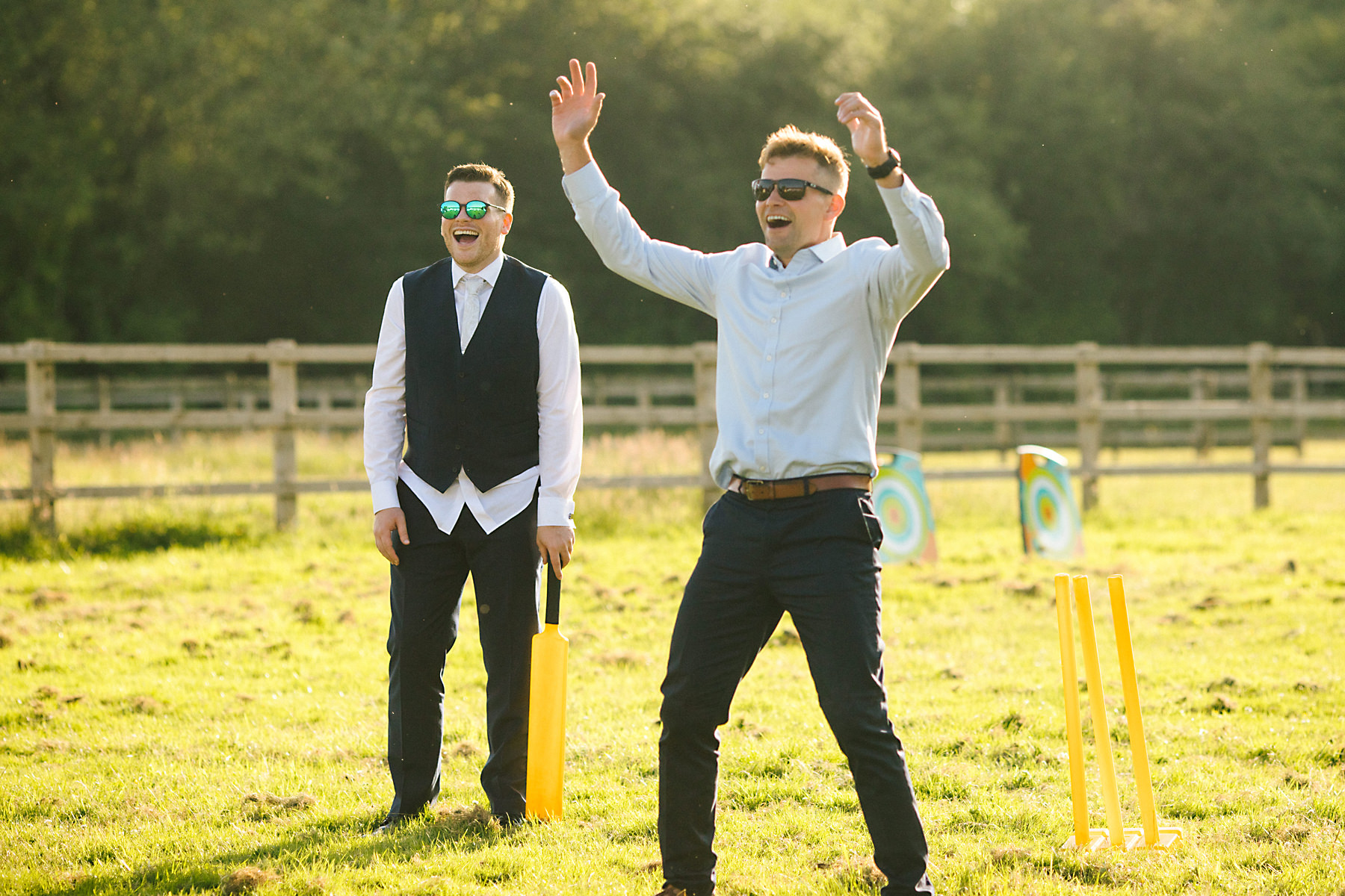 wedding day garden games