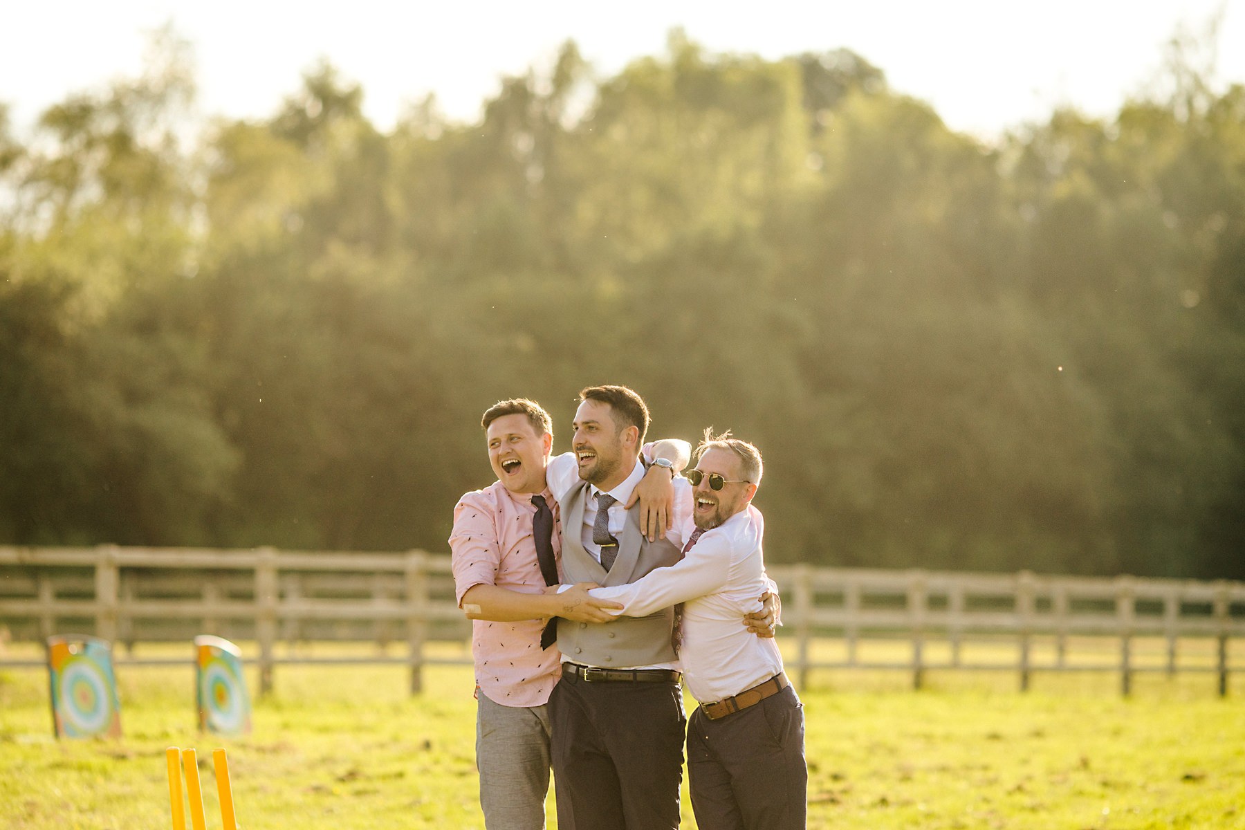 wedding day garden games