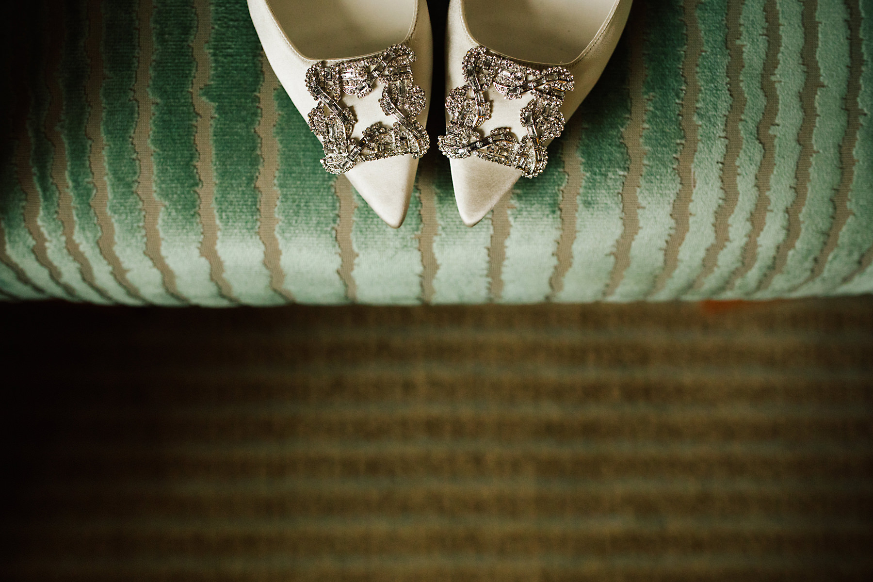 bridal shoes diamante
