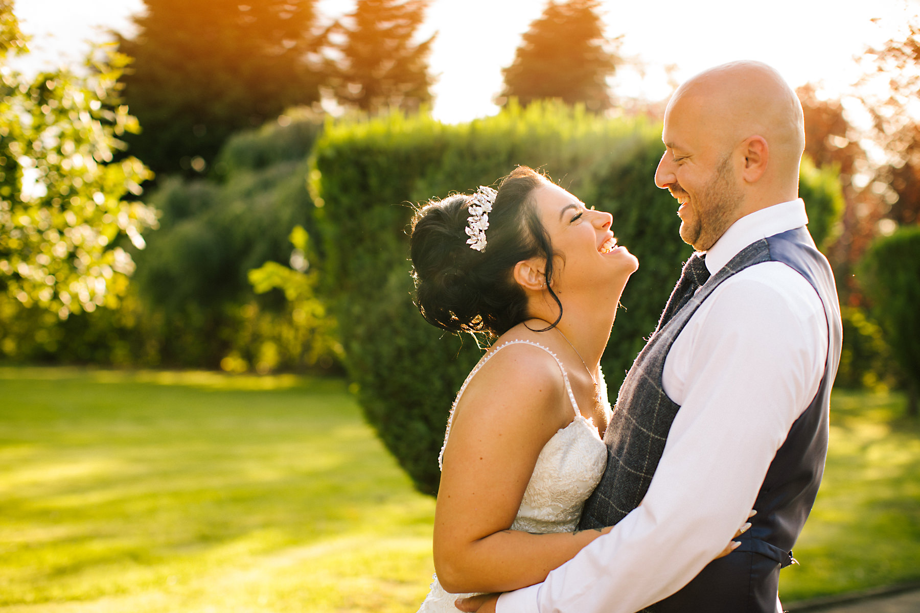 chimney house hotel sunset photo