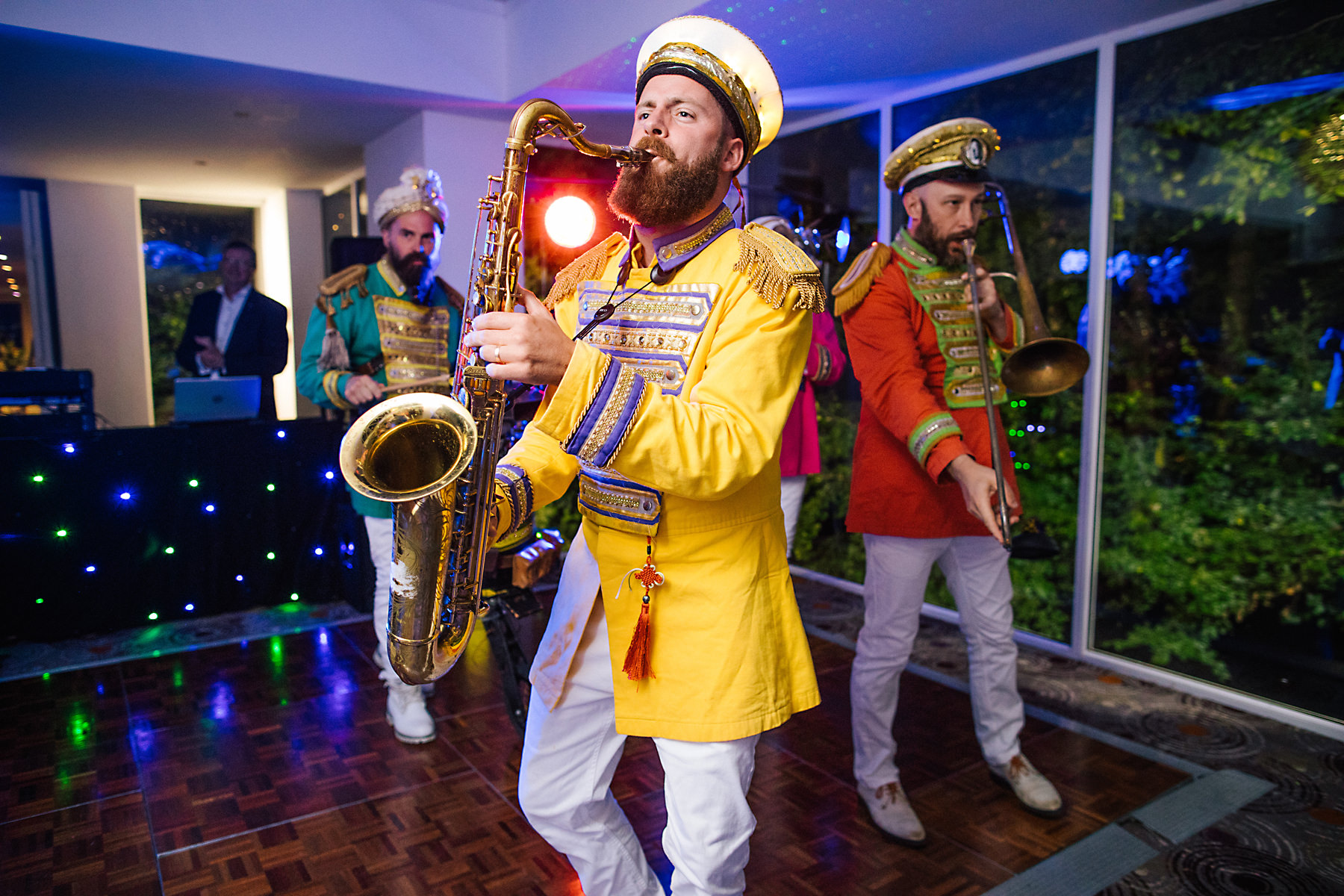 mr wilsons second liners wedding