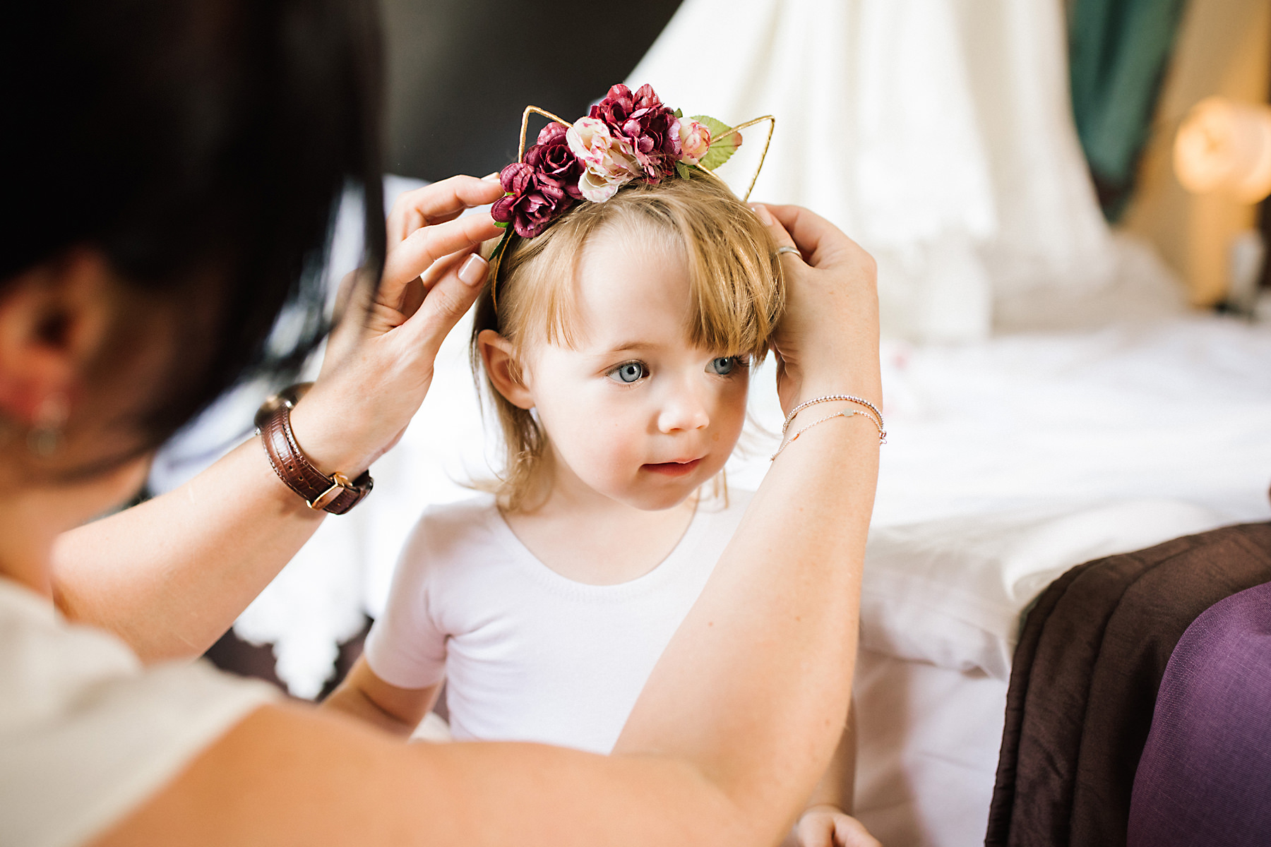 flowergirl headband