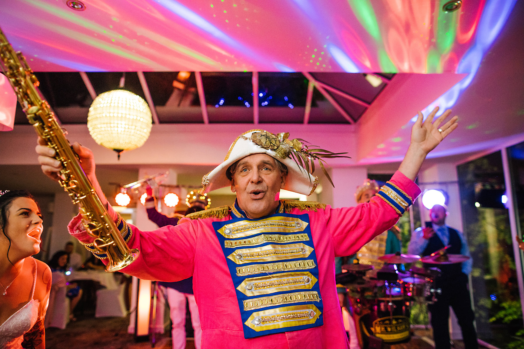 mr wilsons second liners wedding