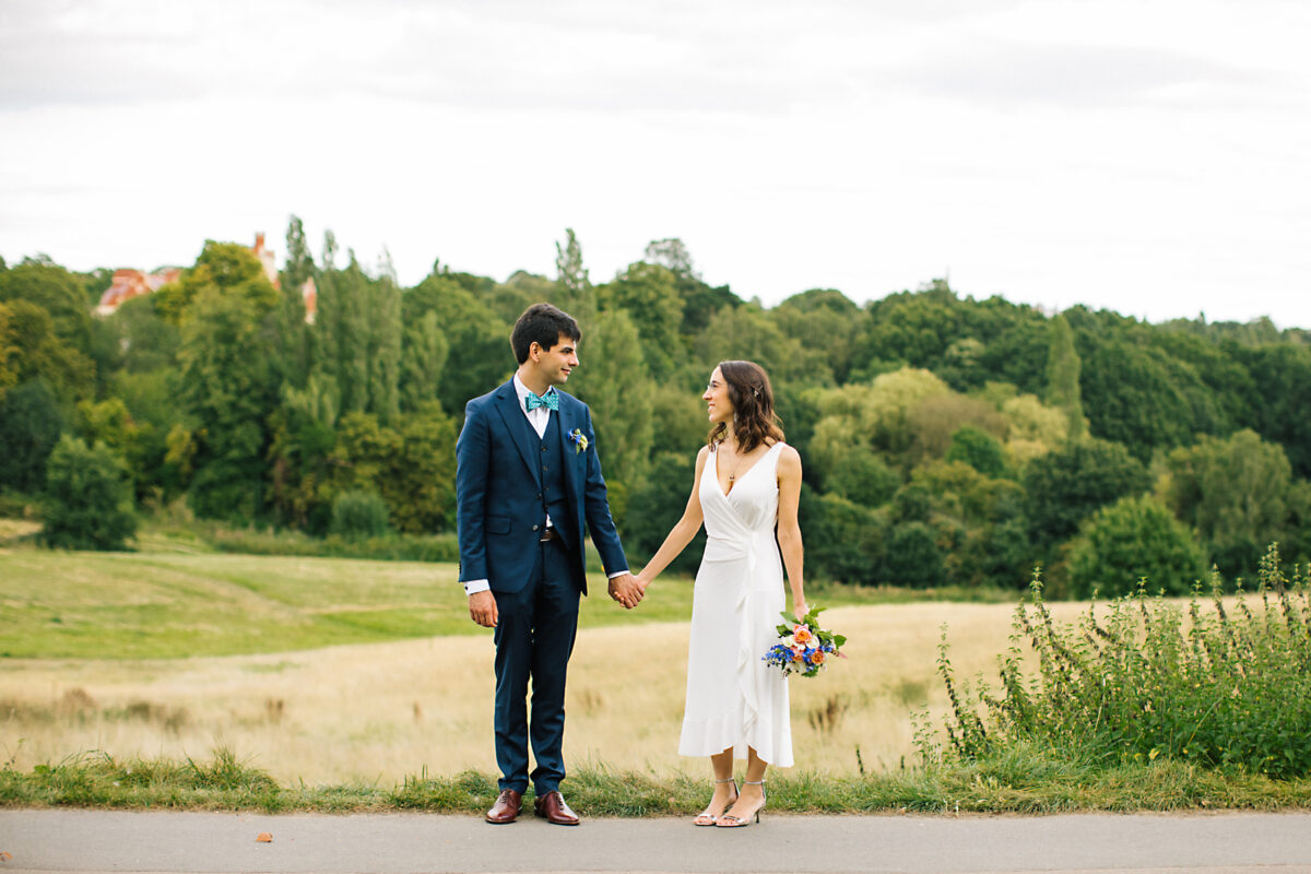 Hampstead heath wedding photographer