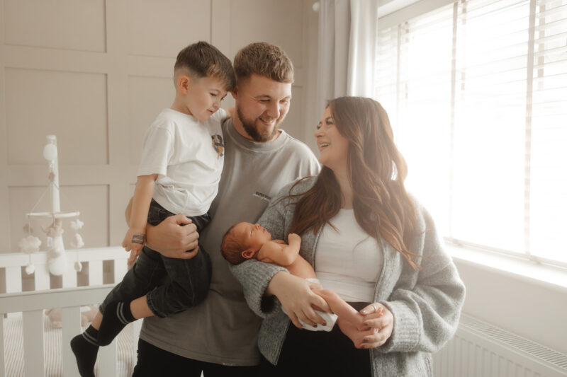 Manchester Newborn Home Photoshoot